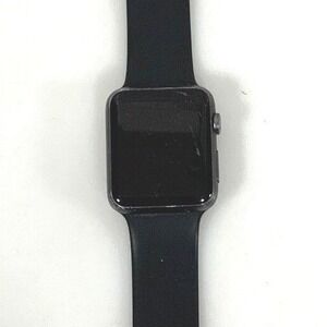 Apple Watch Series 7000 Series 42 mm Aluminum Case W/Band FOR PARTS NOT WORKING